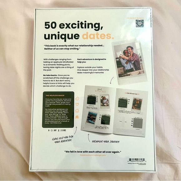 The Adventure Challenge Couples Edition NEW FACTORY SEALED!!! - Picture 2 of 2